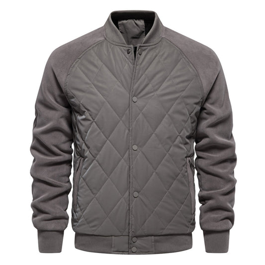 Button Up Bomber Jacket