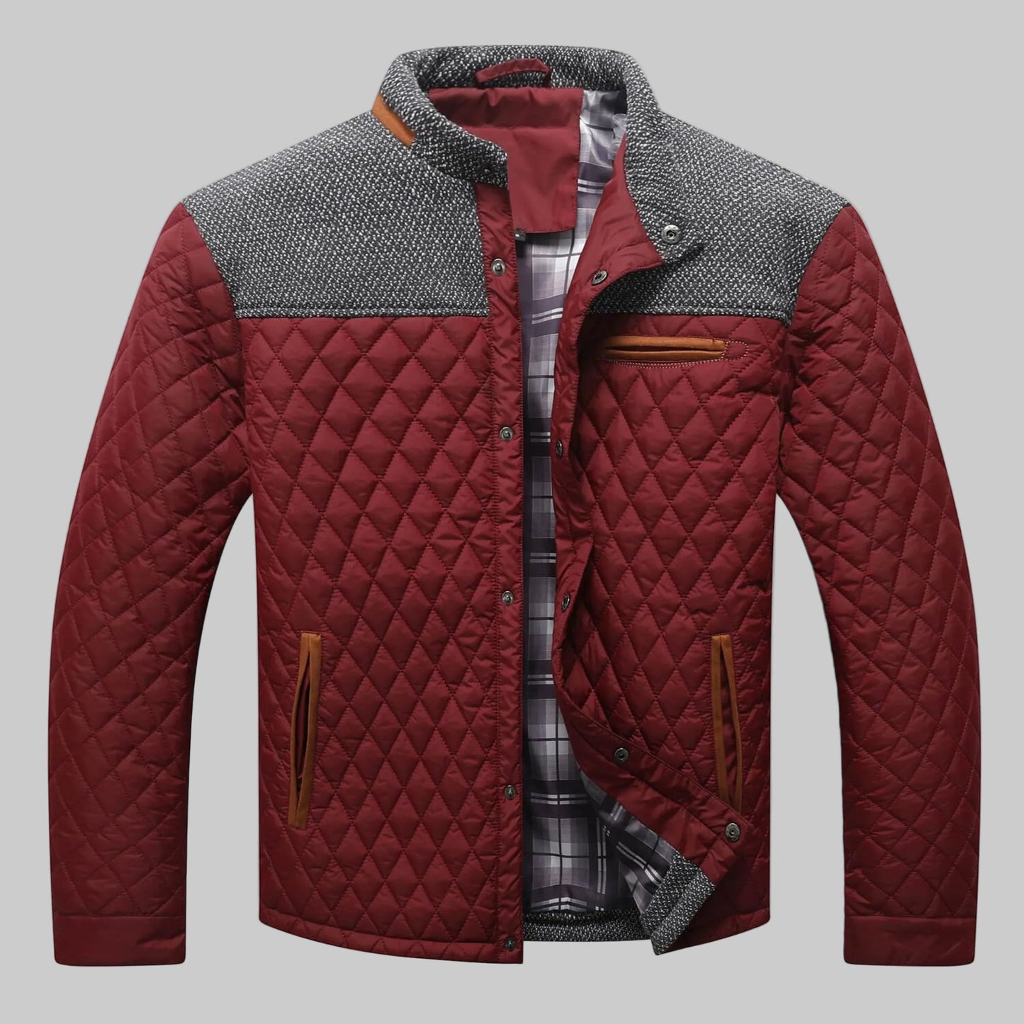 Quilted Business Casual Jacket