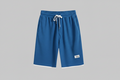 Lux Waffle Lounge Set- Lightweight Casual Men's Polyester Set