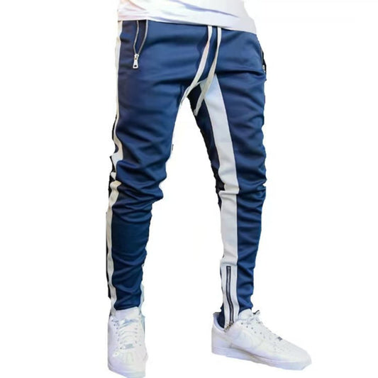 Polyester Track Pants With Pockets