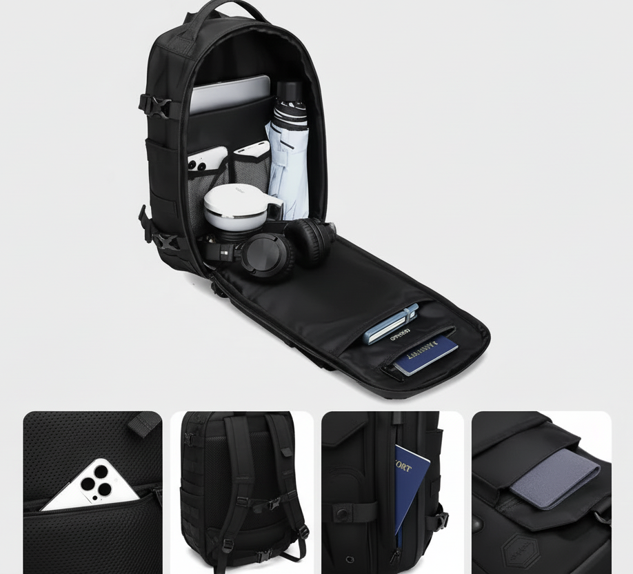 Stratus Tactical Utility Pack- Light Weight Water Resistant Utility Bag