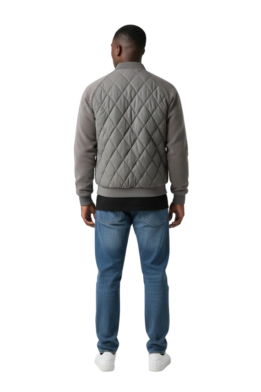 Lux Bomber Jacket- Lightweight Polyester Bomber Jacket