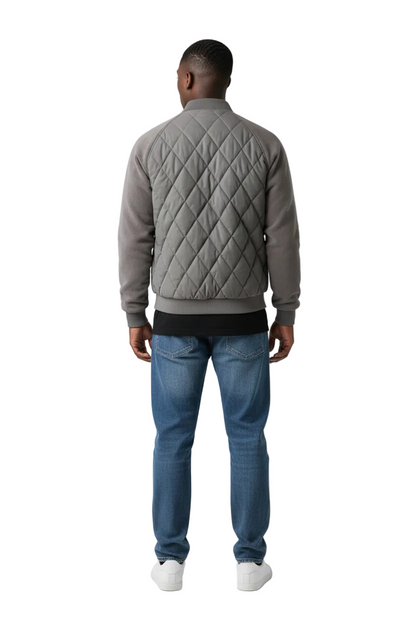 Lux Bomber Jacket- Lightweight Polyester Bomber Jacket