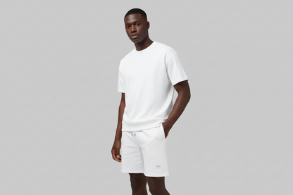 Lux Waffle Lounge Set- Lightweight Casual Men's Polyester Set