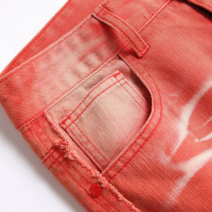 Red Fusion Mens Denim Jeans- Light Weight Cotton Casual Denim Jeans