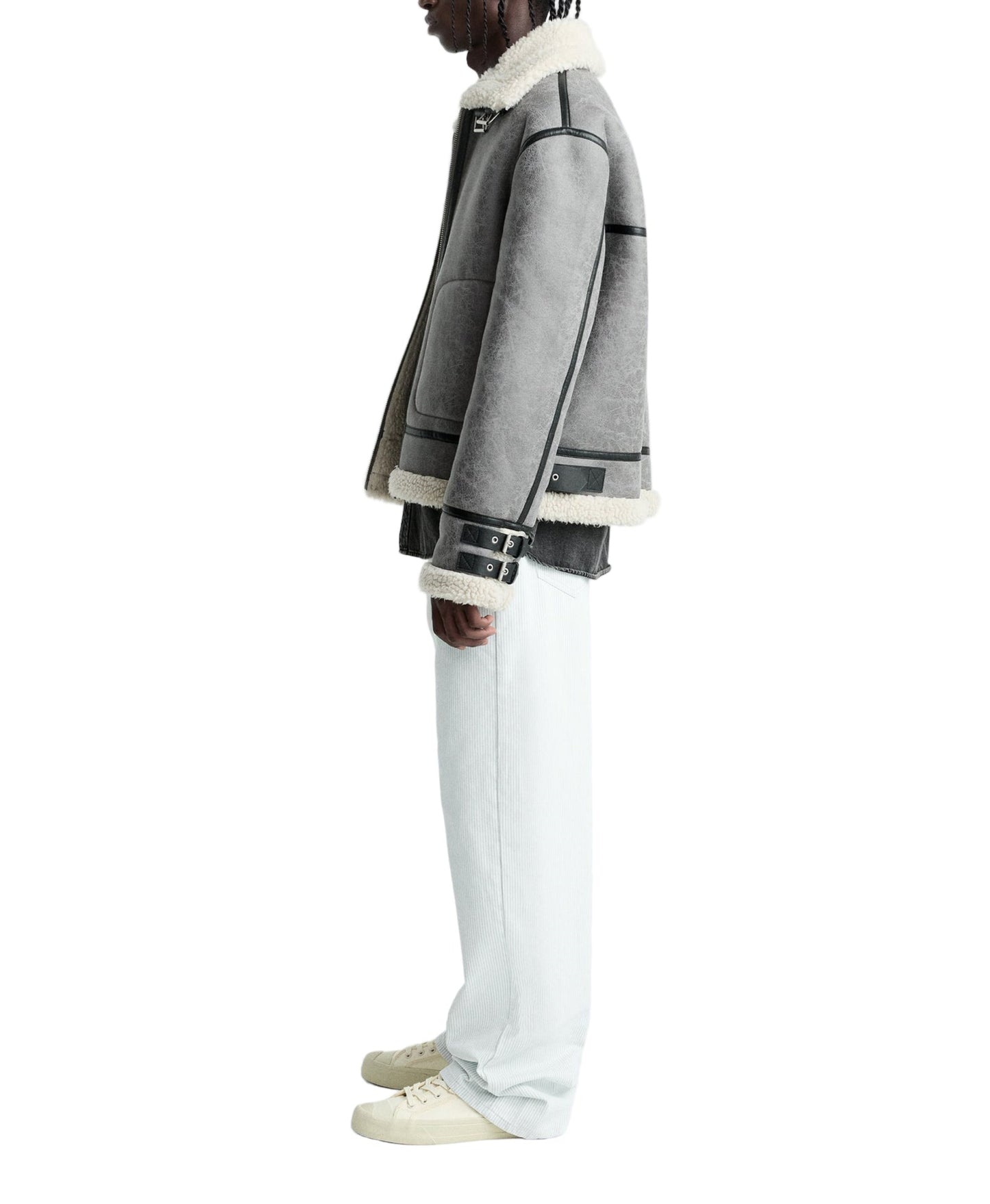 Leather Cashmere Luxury Jacket