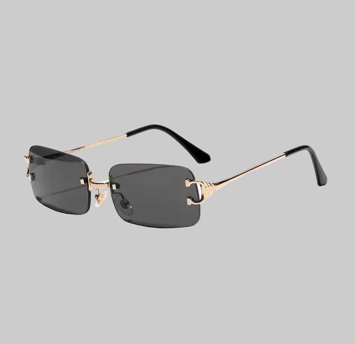 The Precision Tint Frames- Rectangular Rimless UV-400 Protected Frames