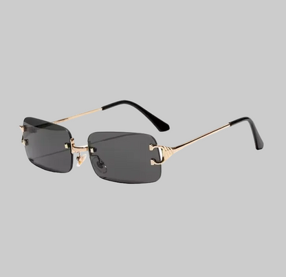 The Precision Tint Frames- Rectangular Rimless UV-400 Protected Frames