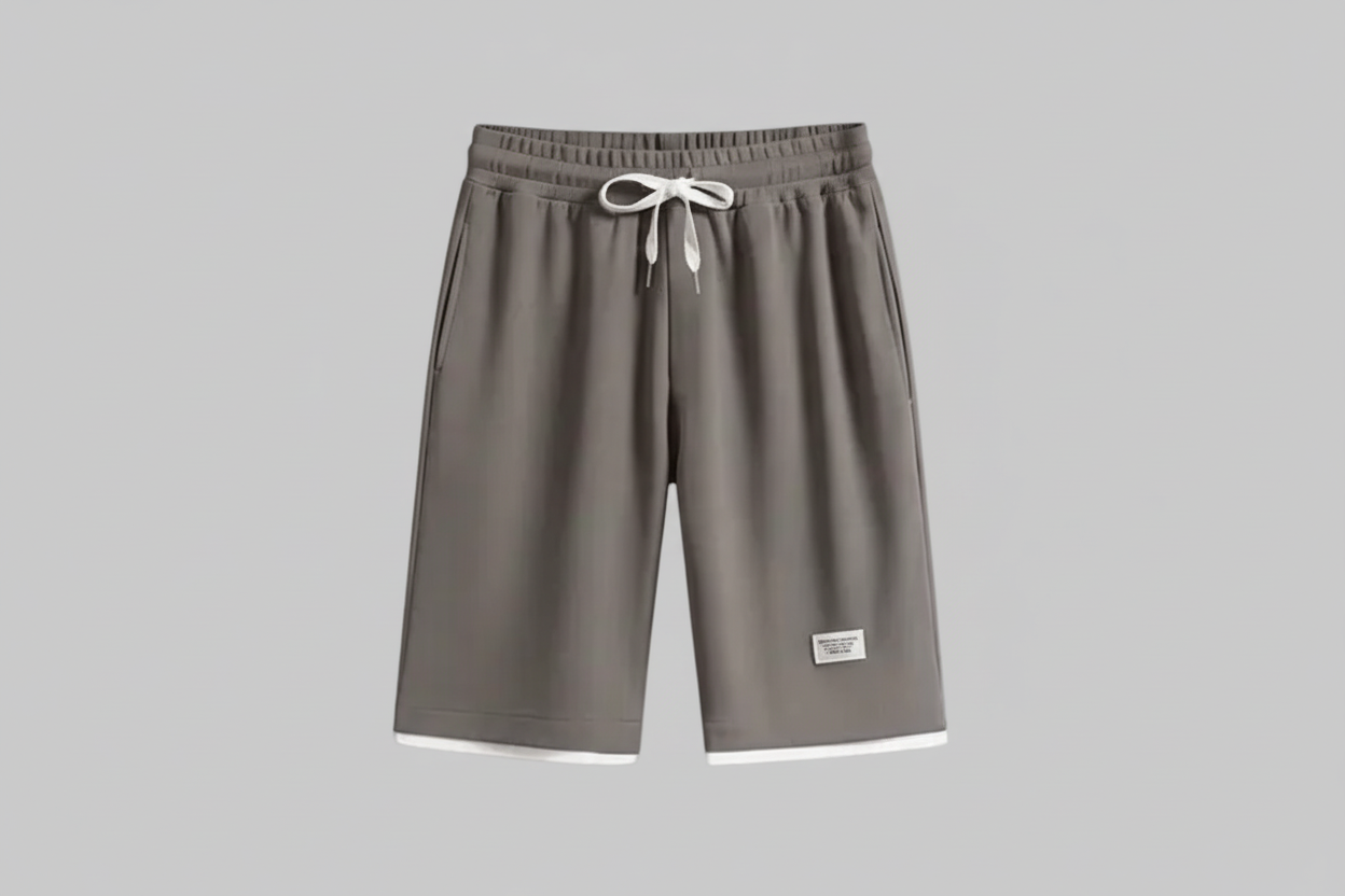 Lux Waffle Lounge Set- Lightweight Casual Men's Polyester Set