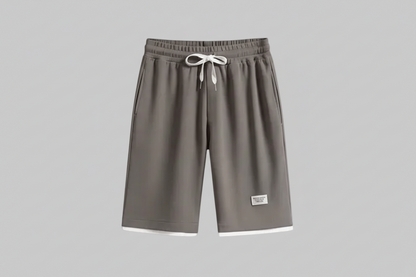 Lux Waffle Lounge Set- Lightweight Casual Men's Polyester Set
