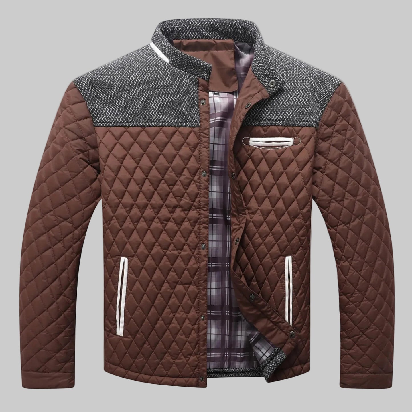 Quilted Business Casual Jacket