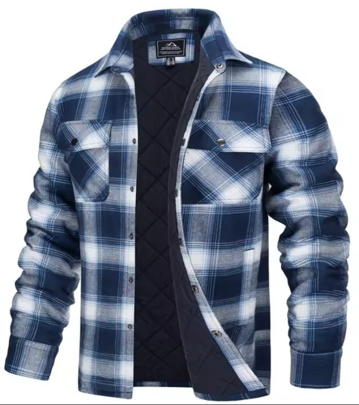 Light Weight Plaid Jacket