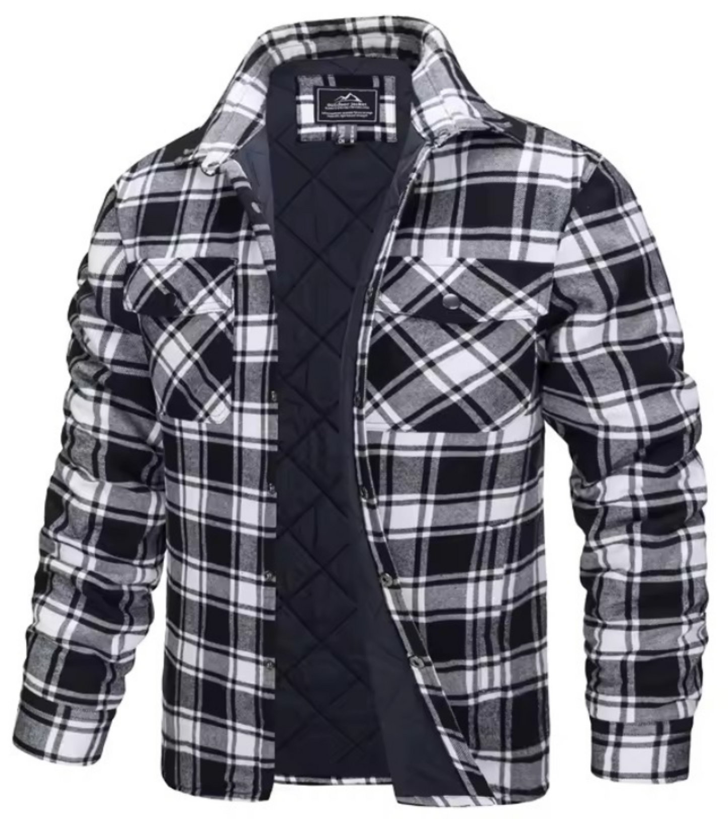 Light Weight Plaid Jacket