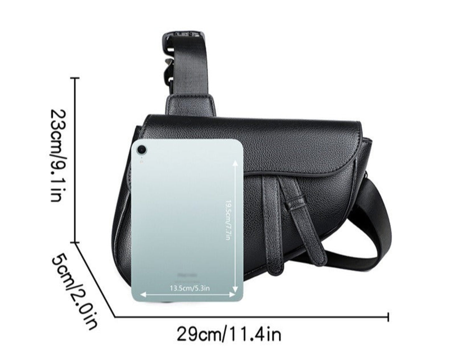 Crossbody Saddle Messenger Bag