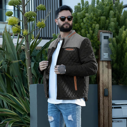 Quilted Business Casual Jacket