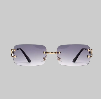 The Precision Tint Frames- Rectangular Rimless UV-400 Protected Frames