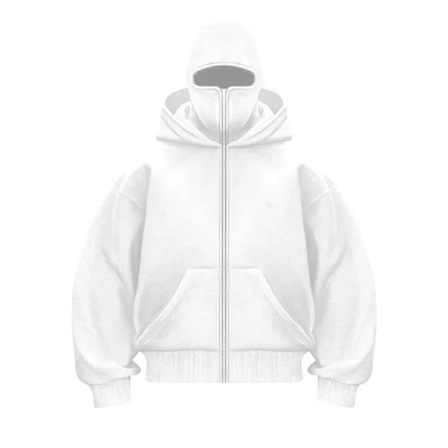 Balaclava Zip Up Hoodie