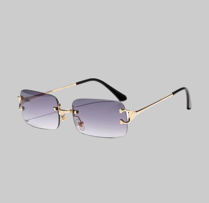 The Precision Tint Frames- Rectangular Rimless UV-400 Protected Frames