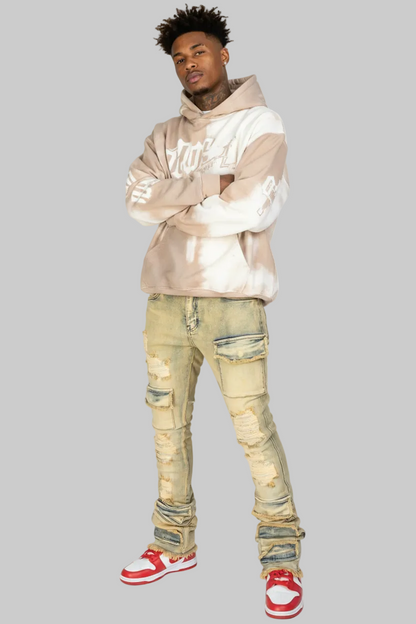 Trenches Stacked Mens Denim Cargos- Light Weight Utility Cargos