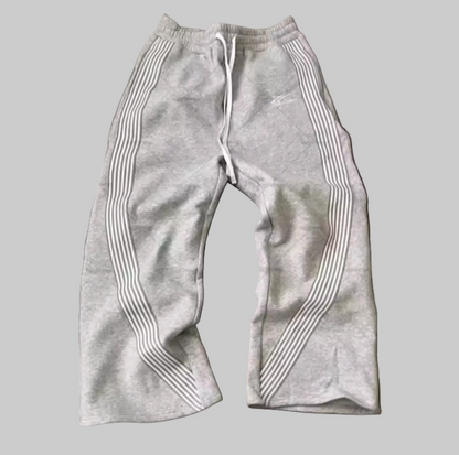 Harajuku Unisex Baggy Sweatpants- Light Weight Casual Cotton Sweatpants With Stretch