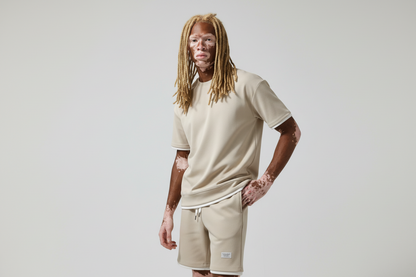 Lux Waffle Lounge Set- Lightweight Casual Men's Polyester Set