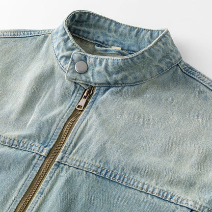 Milano Denim Jacket- Light Weight Cotton Casual Jacket