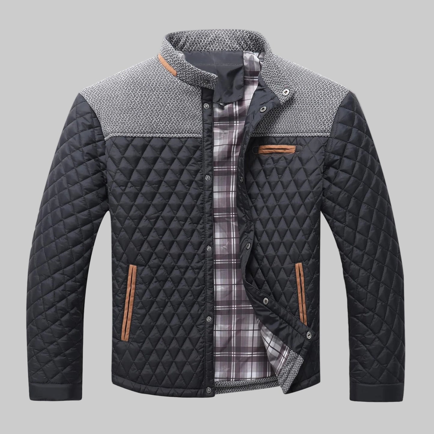 Quilted Business Casual Jacket