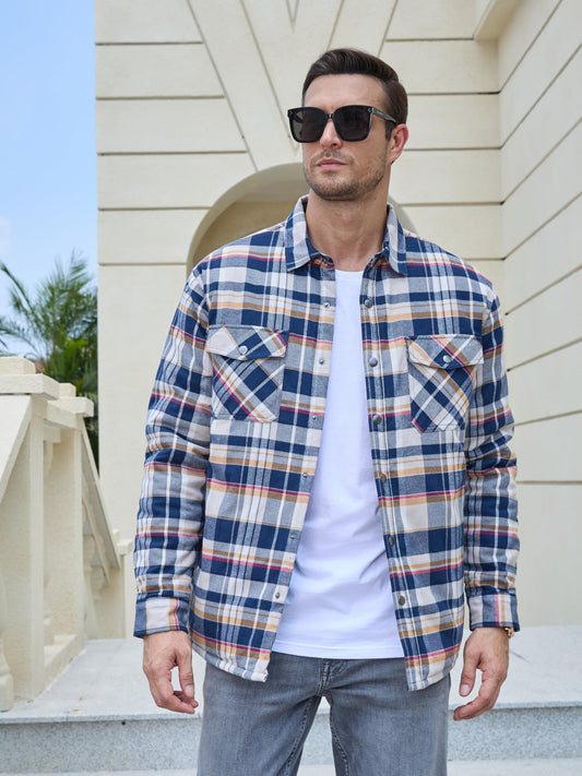 Plaid Overshirt Jacket