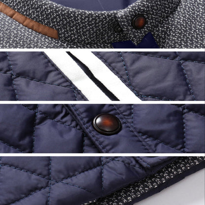 Quilted Business Casual Jacket