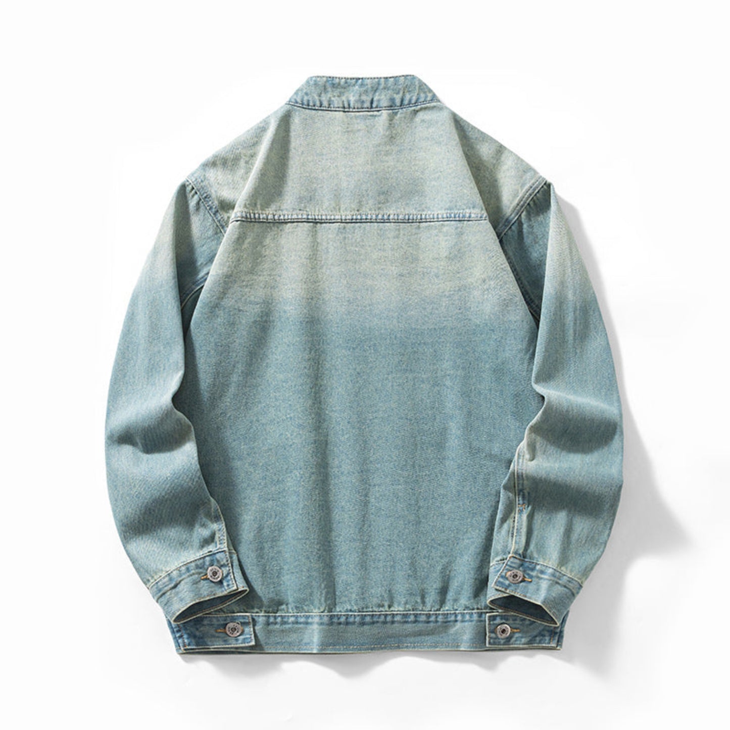 Lightweight Crewneck Denim jacket