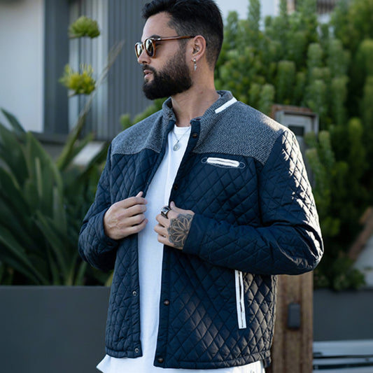 Quilted Business Casual Jacket