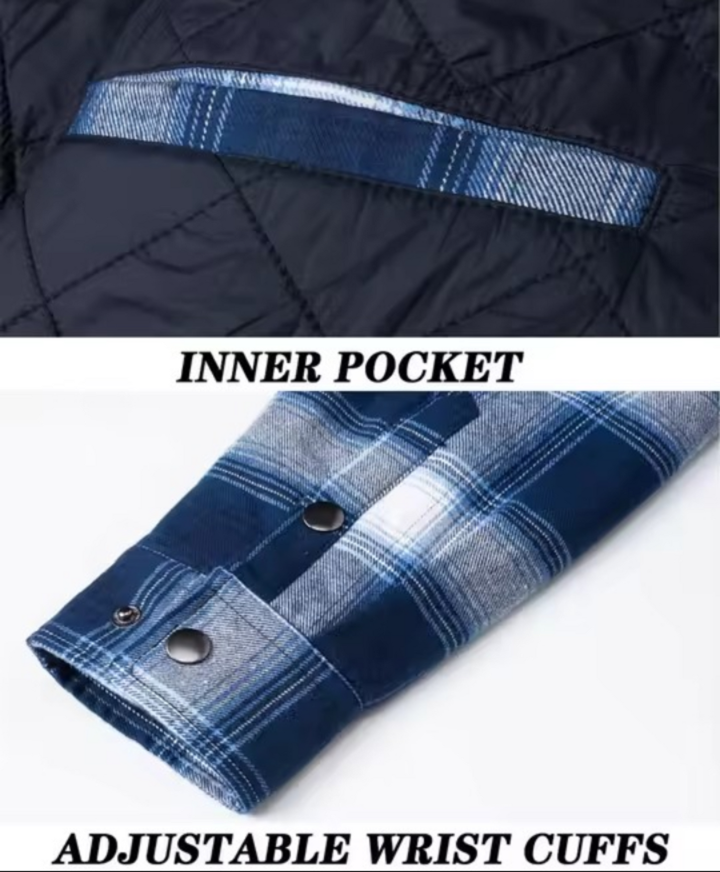 Light Weight Plaid Jacket