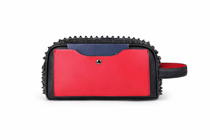 Midnight Lux Unisex Toiletry- Lightweight Bag With Zipper & Pockets