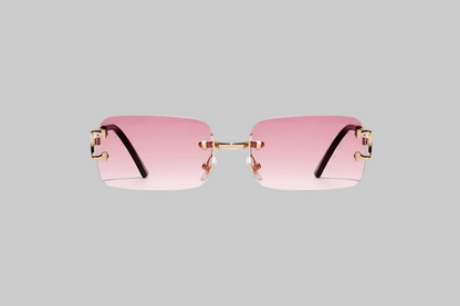 The Precision Tint Frames- Rectangular Rimless UV-400 Protected Frames