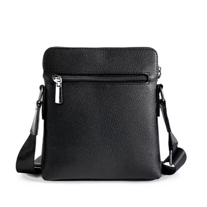 Midnight Lux Unisex Crossbody Bag- Lightweight Everyday Utility Bag With Zipper & Pockets
