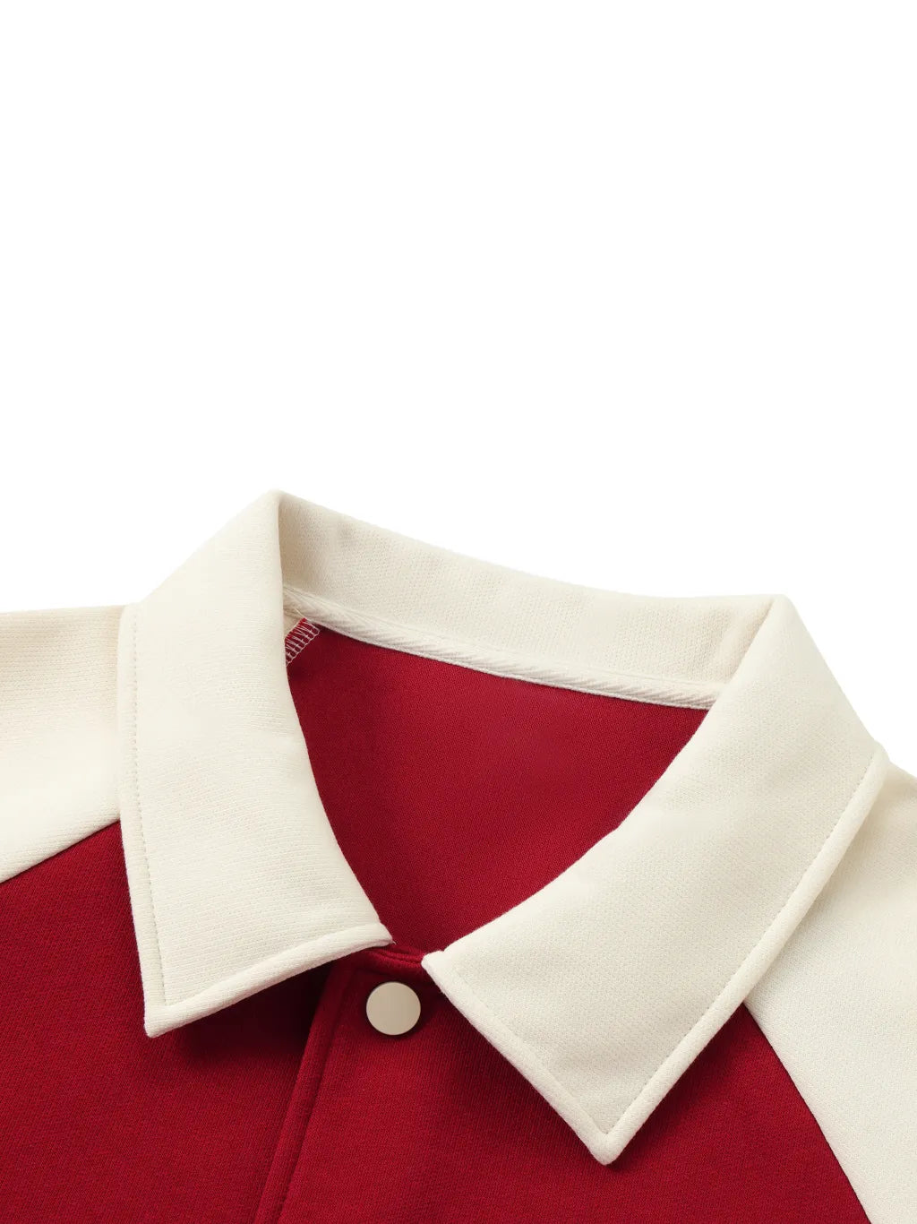 Raglan Contrast Baseball Jacket