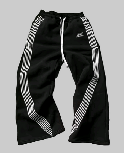 Harajuku Unisex Baggy Sweatpants- Light Weight Casual Cotton Sweatpants With Stretch