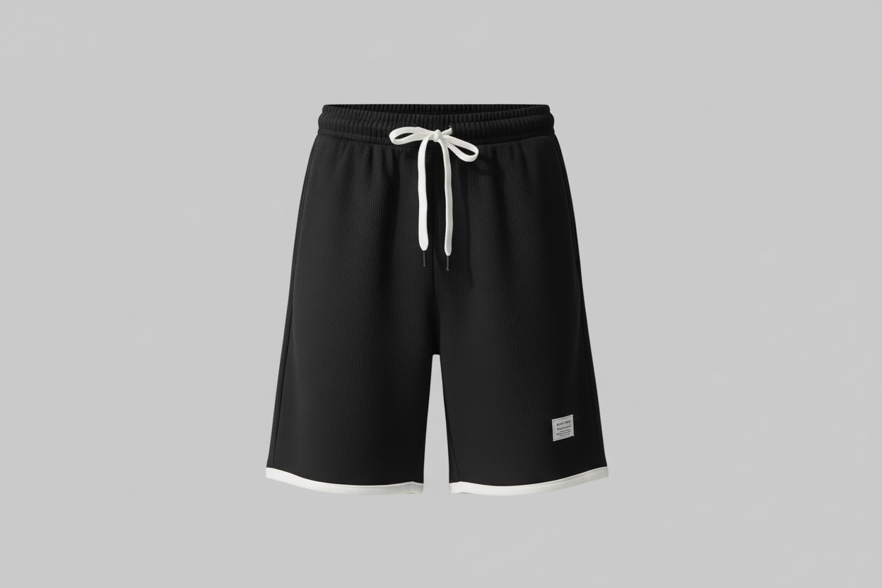 Lux Waffle Lounge Set- Lightweight Casual Men's Polyester Set