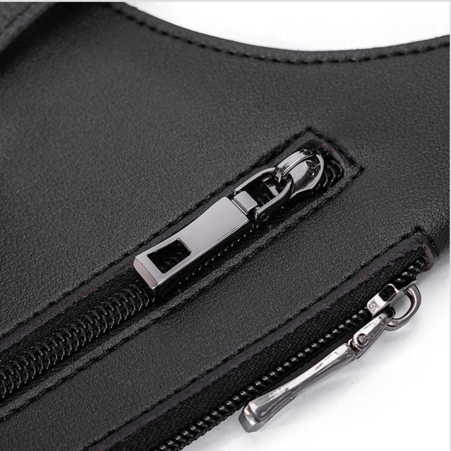Premium Leather Adjustable Satchel - Men's Adjustable Lifestyle Crossbodybag