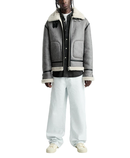 Monaco Cashmere Lux Jacket- Premium Leather & Cashmere Men's Jacket