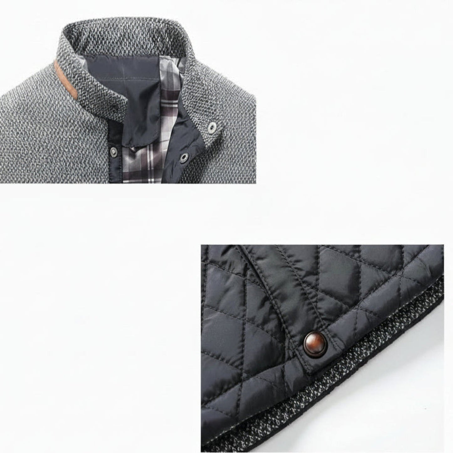 Quilted Business Casual Jacket