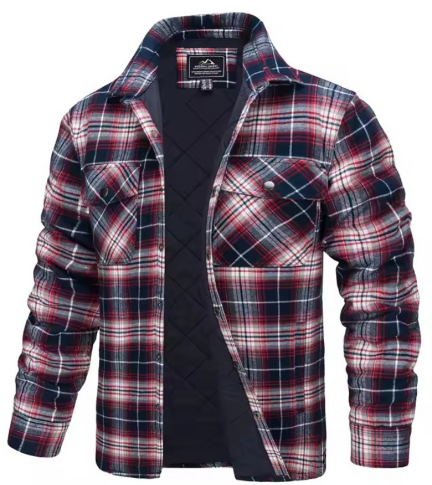 Light Weight Plaid Jacket