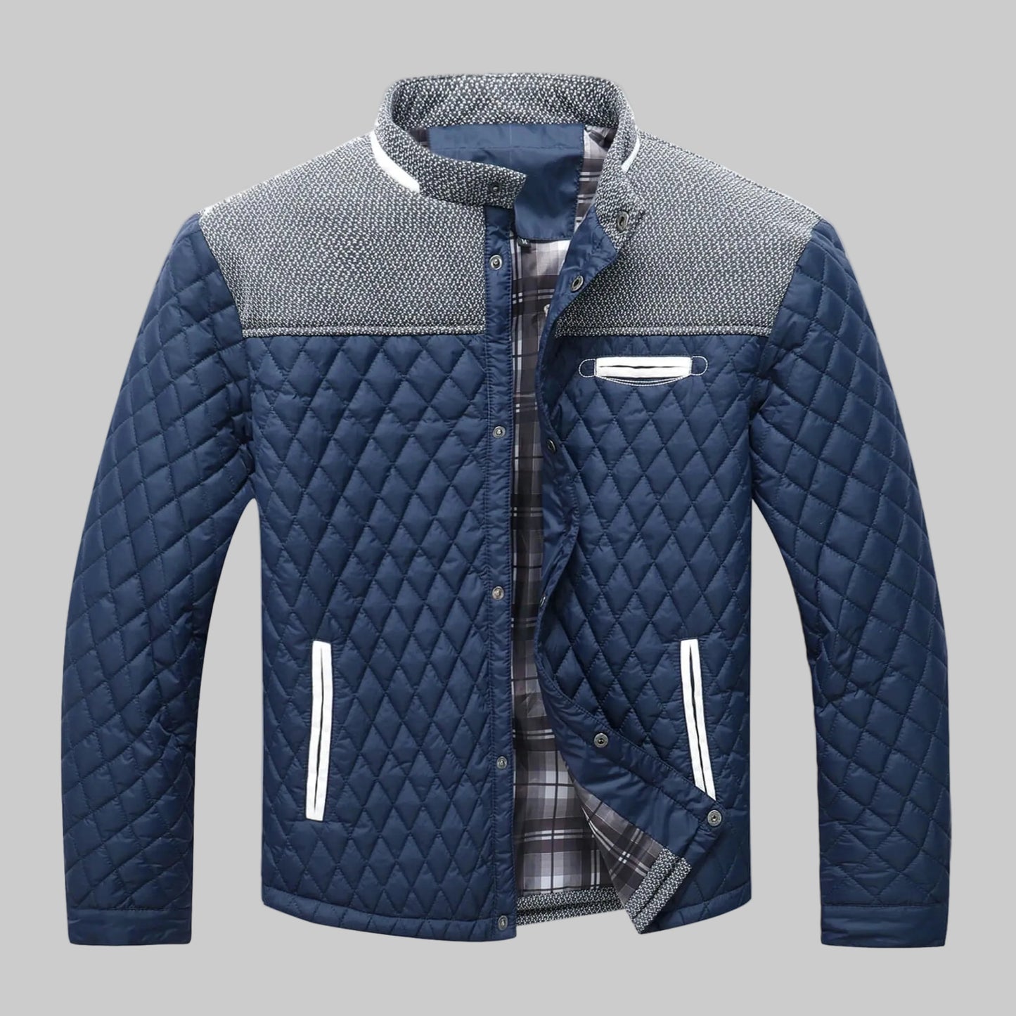 Quilted Business Casual Jacket