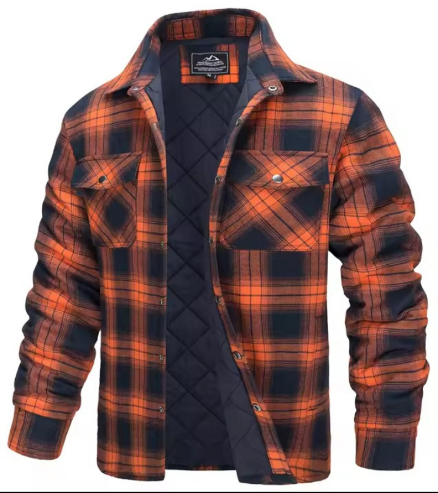 Light Weight Plaid Jacket