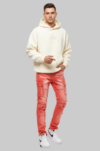 Red Fusion Mens Denim Jeans- Light Weight Cotton Casual Denim Jeans