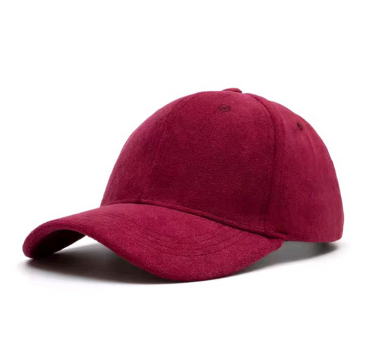 Suede Strap Back