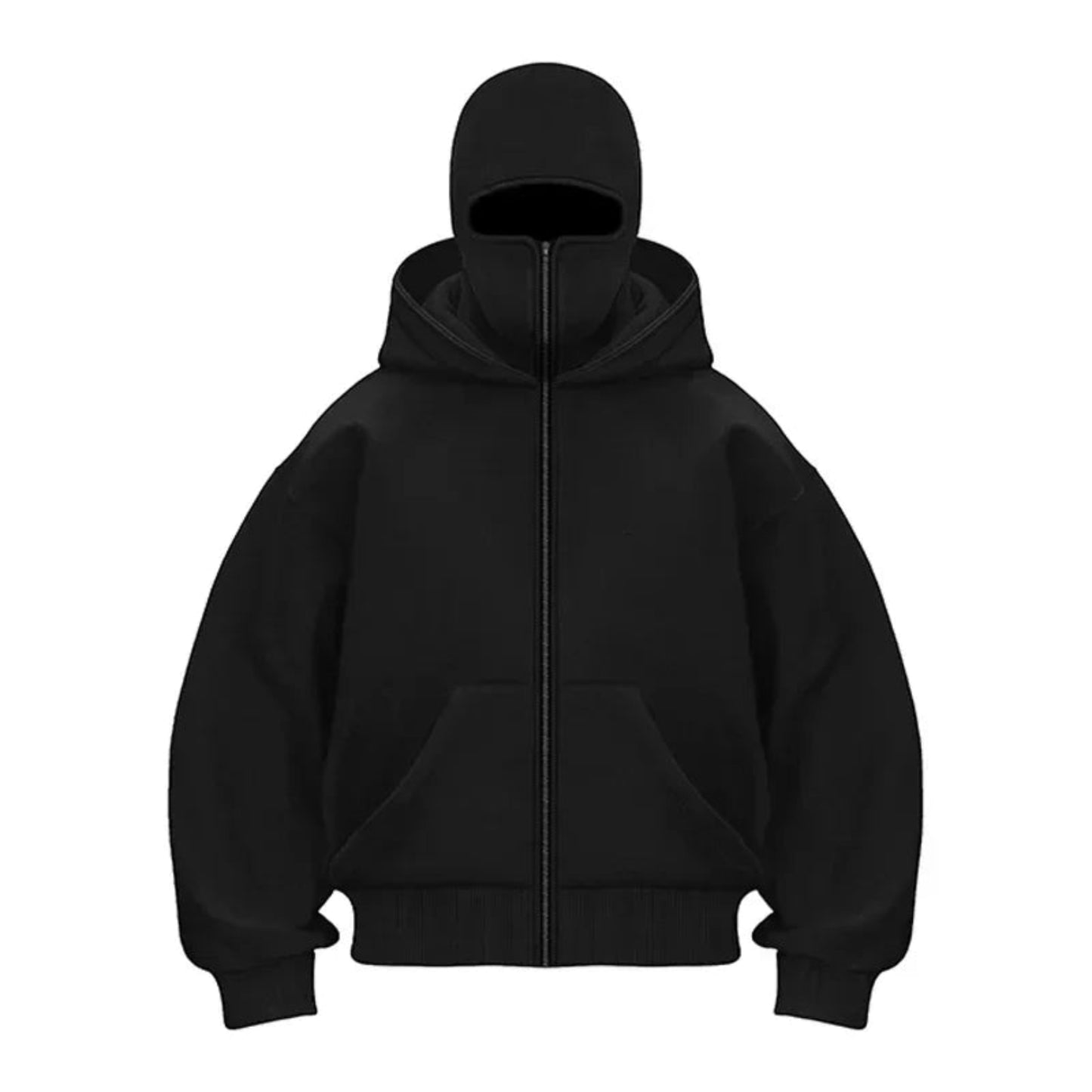 Balaclava Zip Up Hoodie