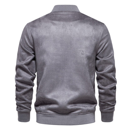 Business Street Mens Varsity Jacket- Light Weight Polyester Jacket