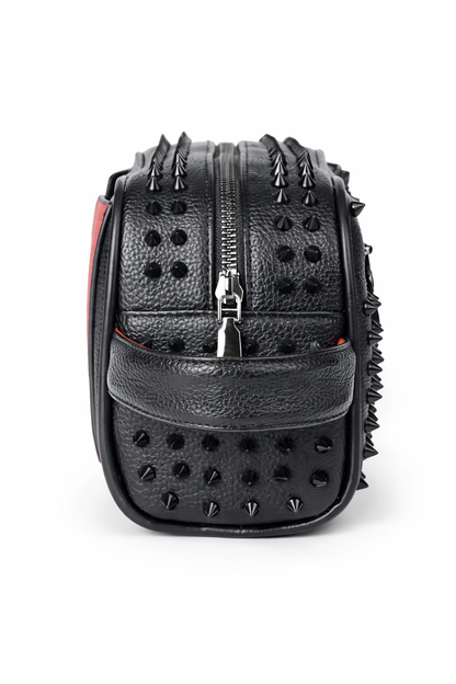 Midnight Lux Unisex Toiletry- Lightweight Bag With Zipper & Pockets